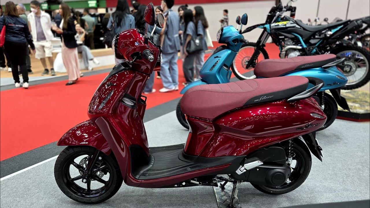 Yamaha Grand Filano 125cc Blue Core Hybrid engine