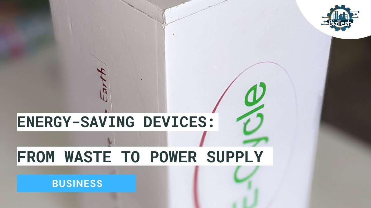 BizTech: The young engineer using recycled waste to provide 24/7 power supply