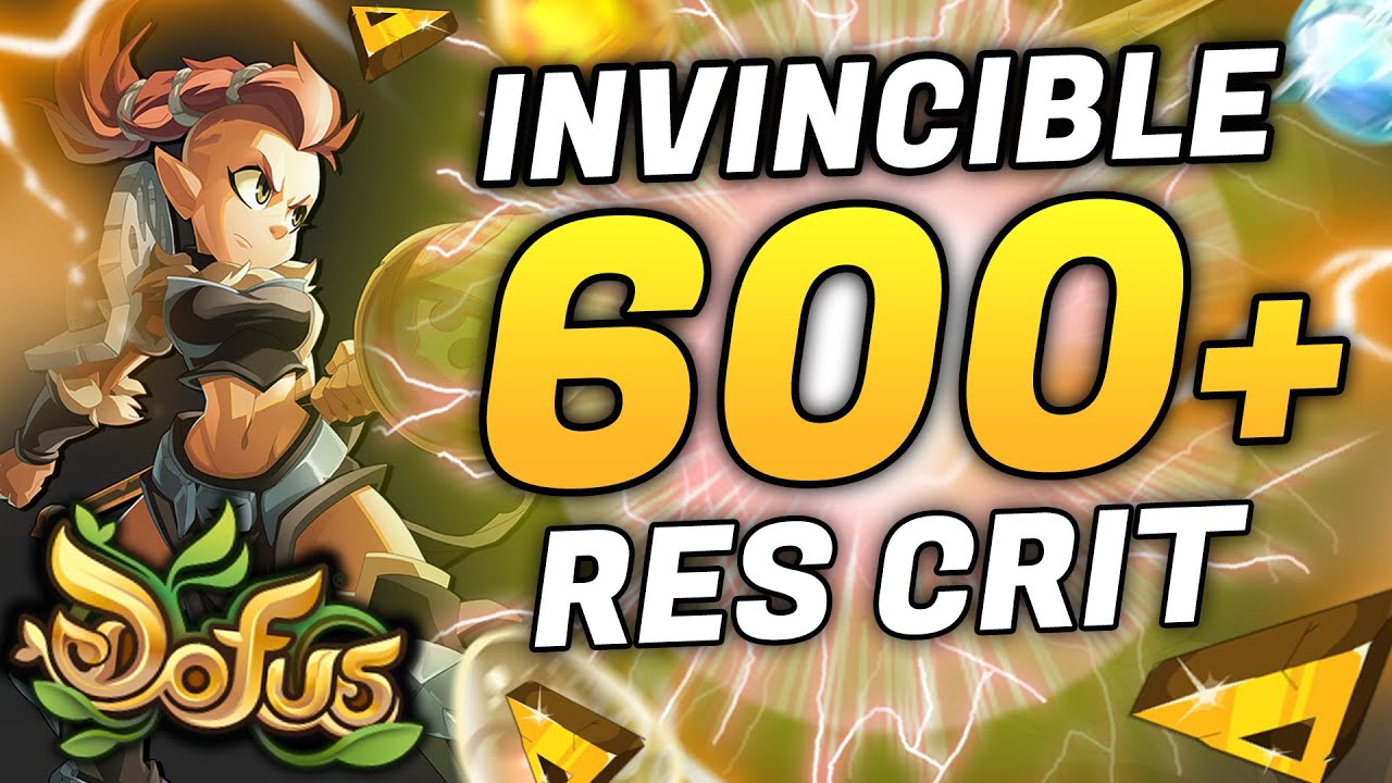 FORGELANCE 600 R&Eacute; CRIT INVINCIBLE SUR DOFUS