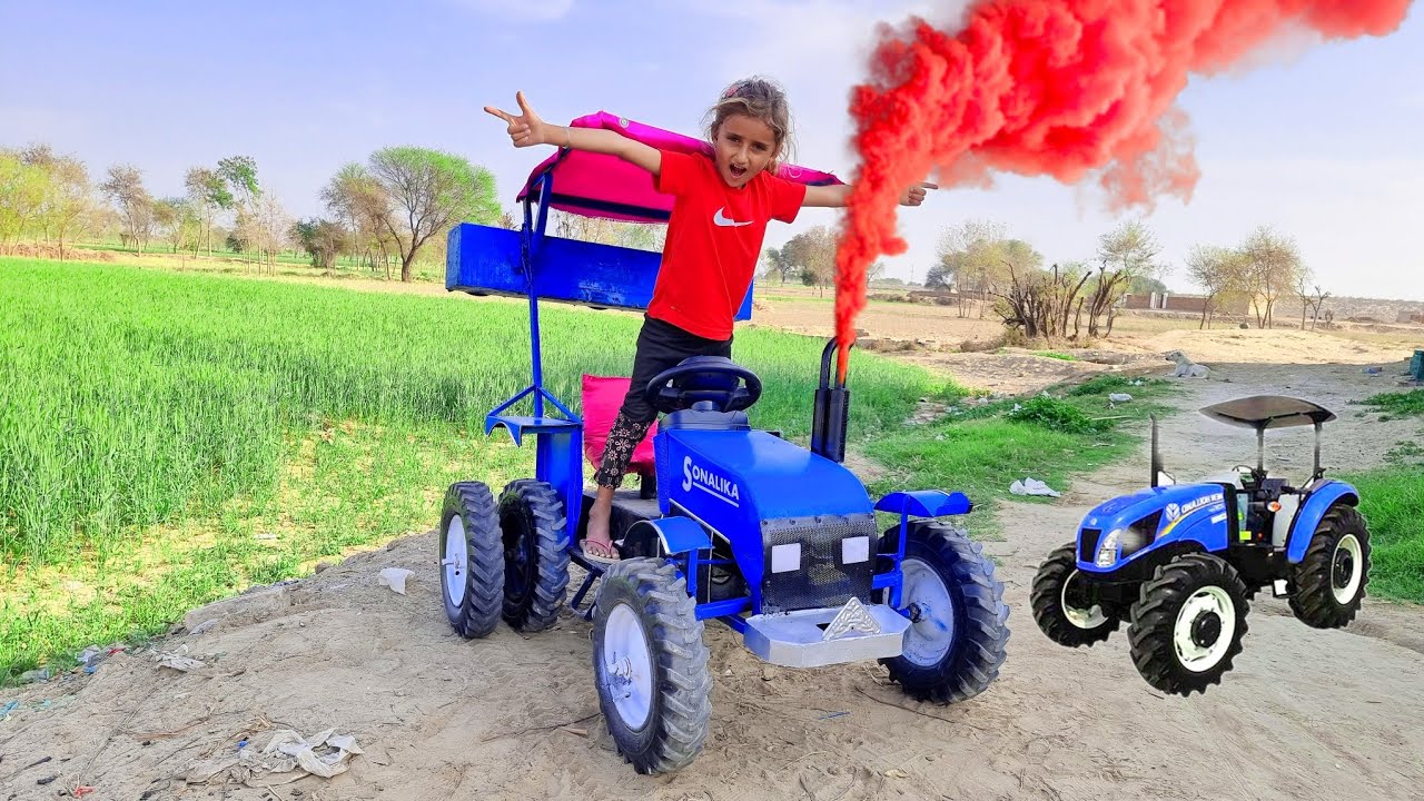 New 2023 Sonalika Mini tractor || Mini tractor, mini Mahindra tractor || adam tractor for fun