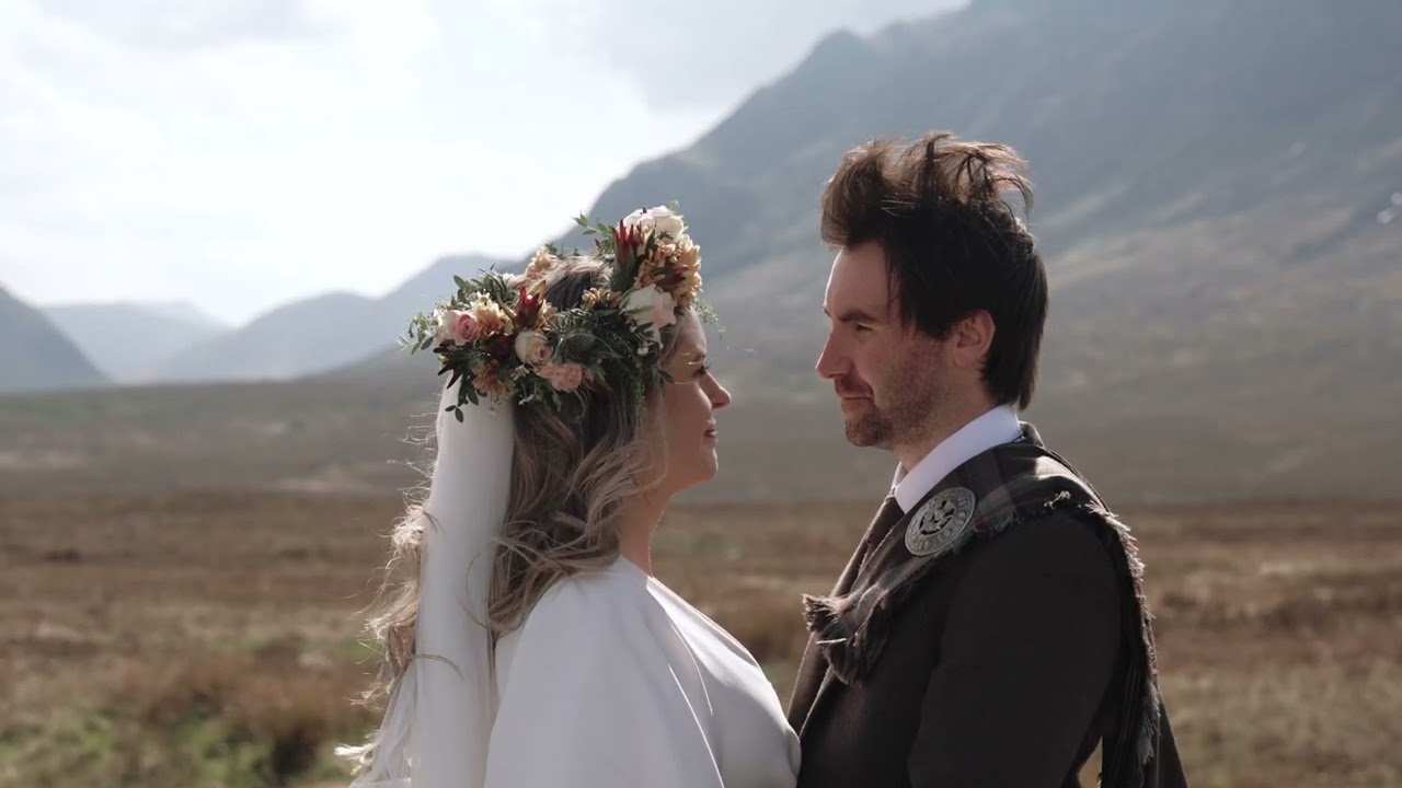 A beautiful Scottish elopement in Glencoe Highlands