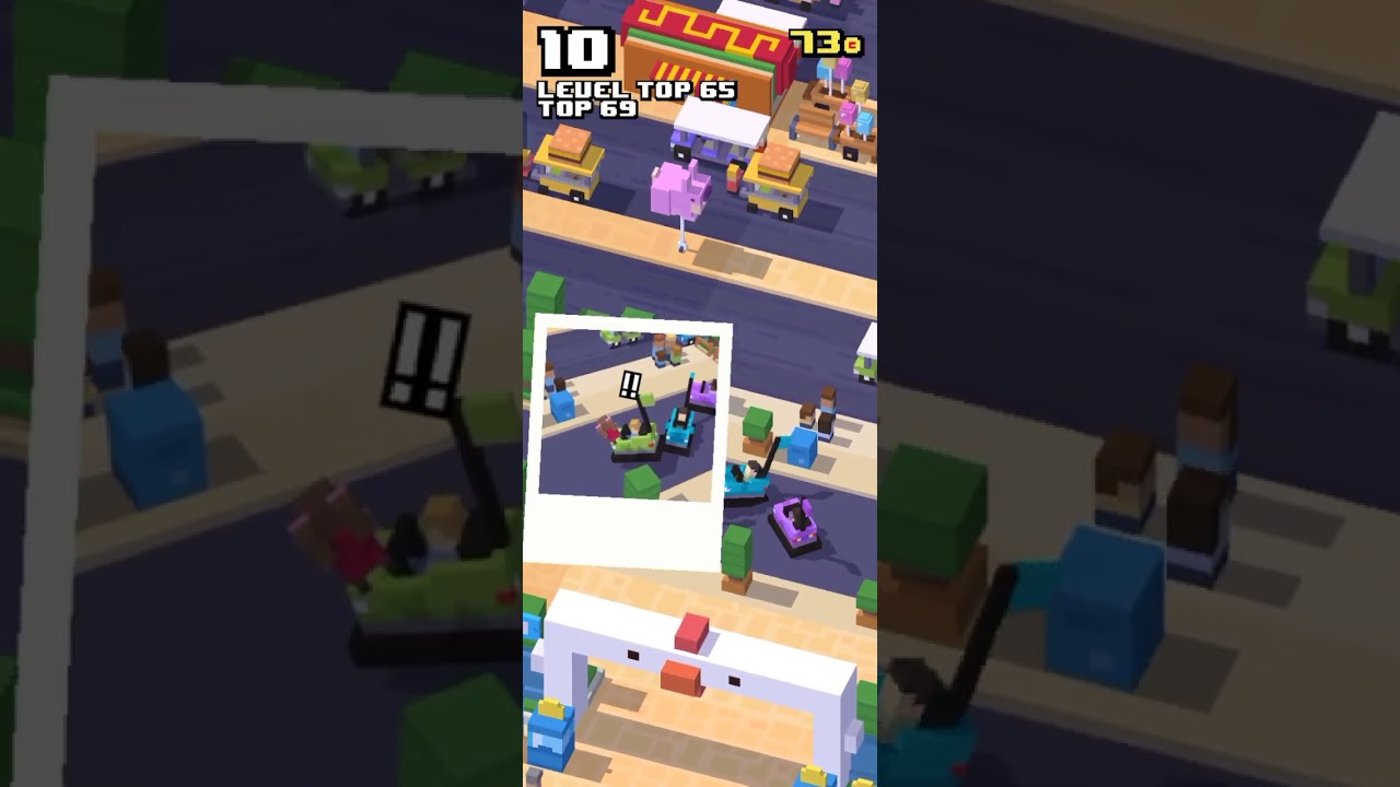 Crossy Road 🎠 | Unlocked “Super Excited Kid” from Theme Park! My Son’s Funny Reaction 😂