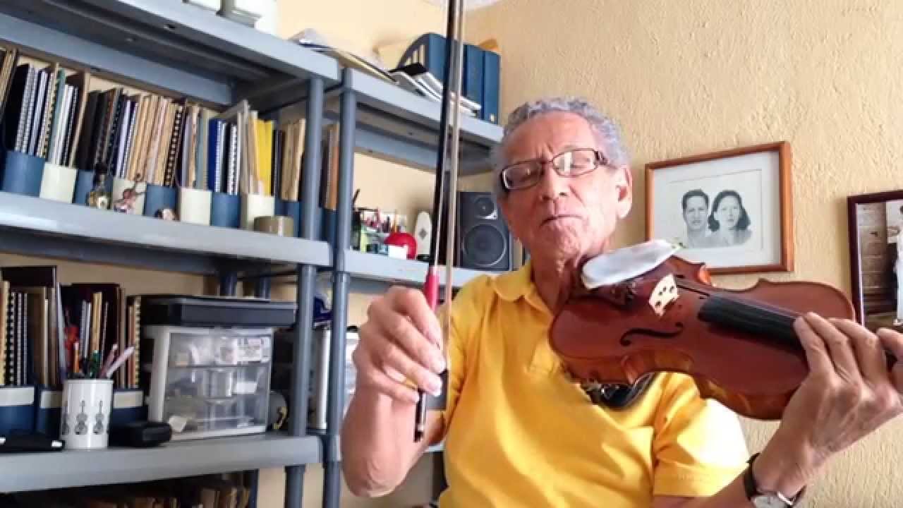 Toma del arco | Bow holding. Violin technique
