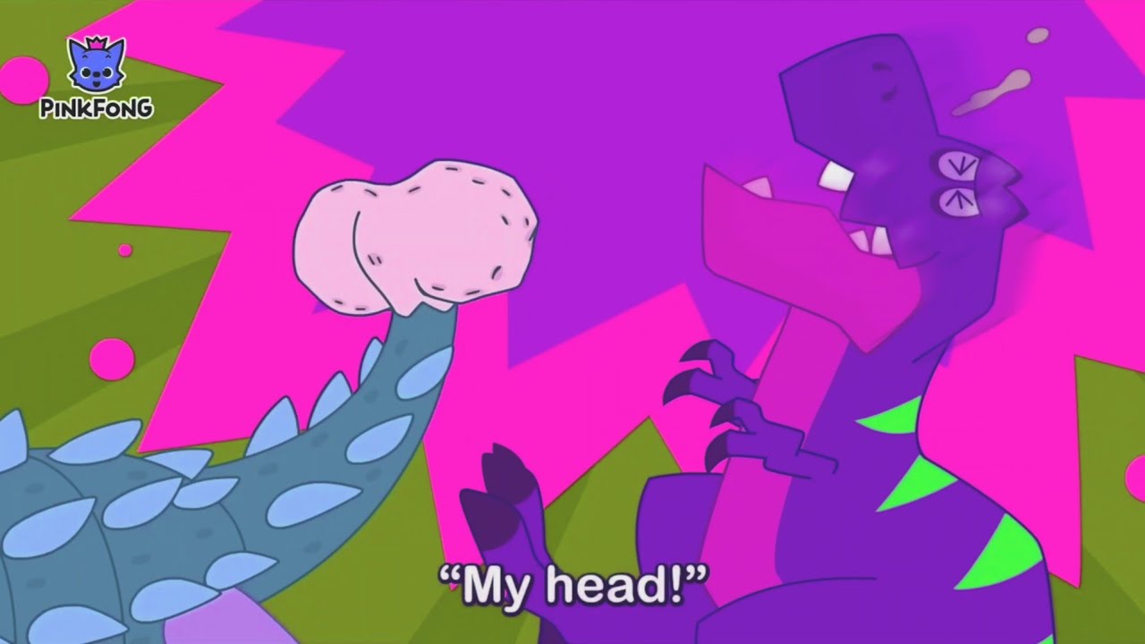T-Rex Try To Eat Ankylosaurus But Fails Effects _ Fun Effects Sponsored by Gamavision Csupo Effects
