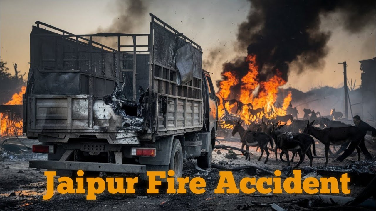 Jaipur Case || Jaipur Fire Accident  |JAIPUR TRUCK COLLISION UPDATES
