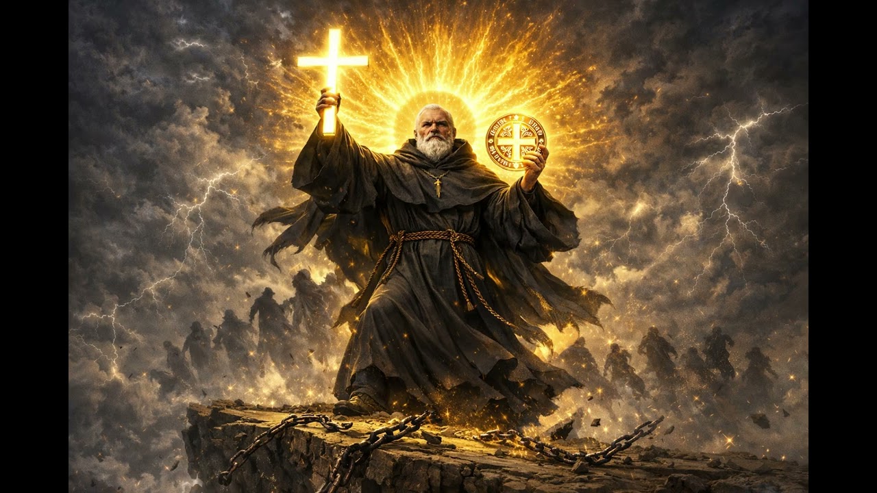 REZE AGORA! São Bento está QUEBRANDO toda obra do mal da sua vida! 🛡️🔥