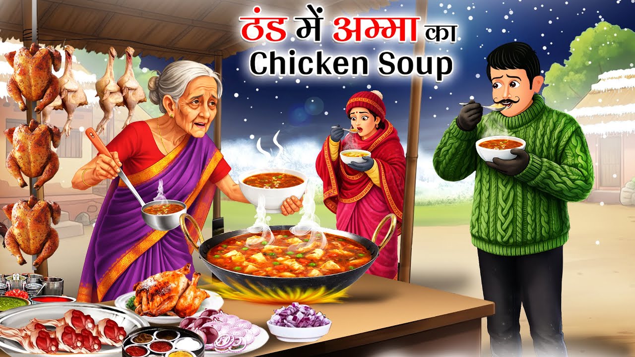 ठंड में अम्मा का चिकन सूप | Thand Me Amma Ka Chicken Soup | HINDI KAHANI | Hindi Stories