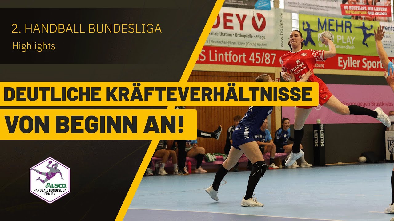 HBF2: TuS Lintfort vs. 1. FSV Mainz 05 | Highlights | Sporteurope.TV Handball