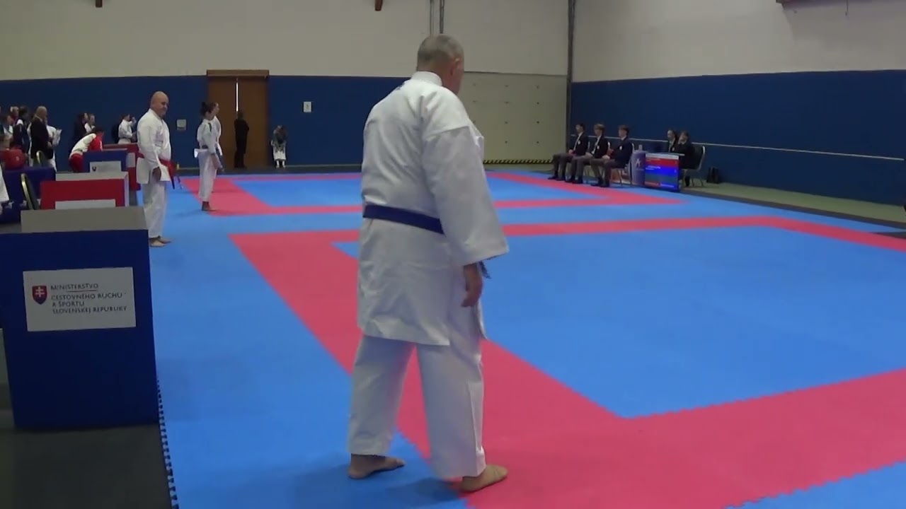 Liptov Open 2025 Kata seniori nad 55 rokov Kubala vs Dokoupil