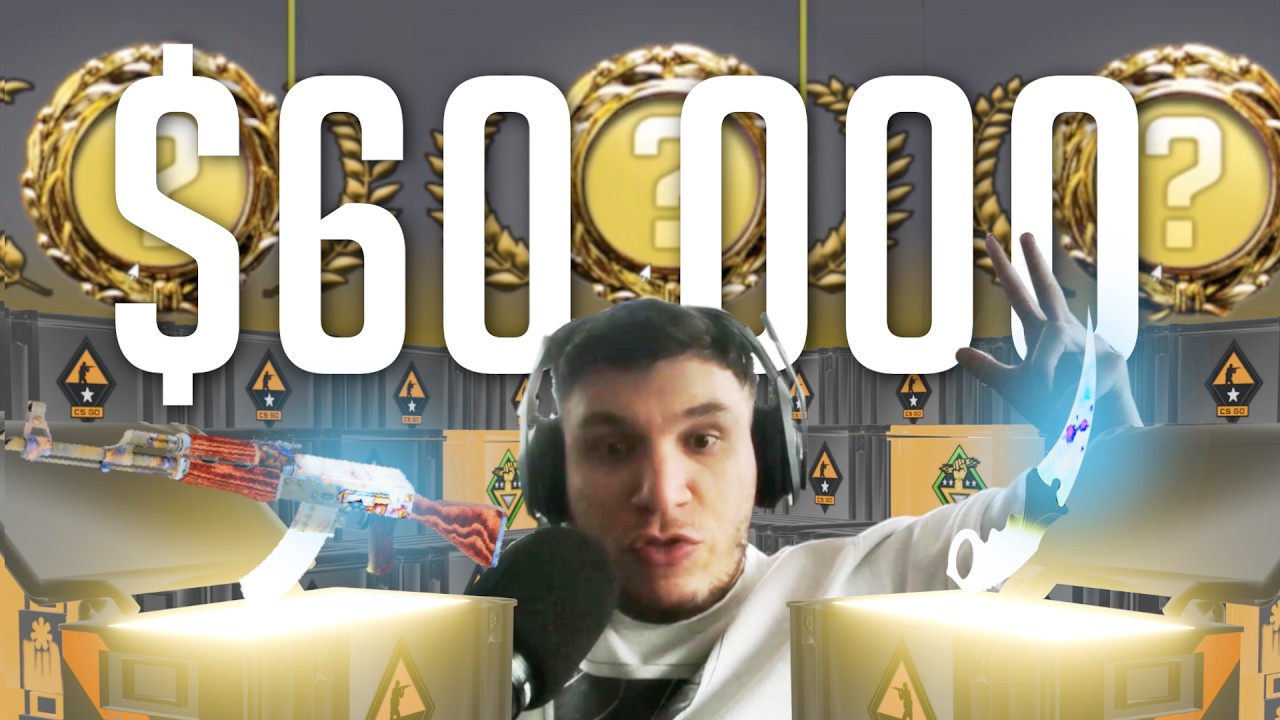Распаковка кейсов CS2 на $60 000! (Открытие 500 кейсов)
