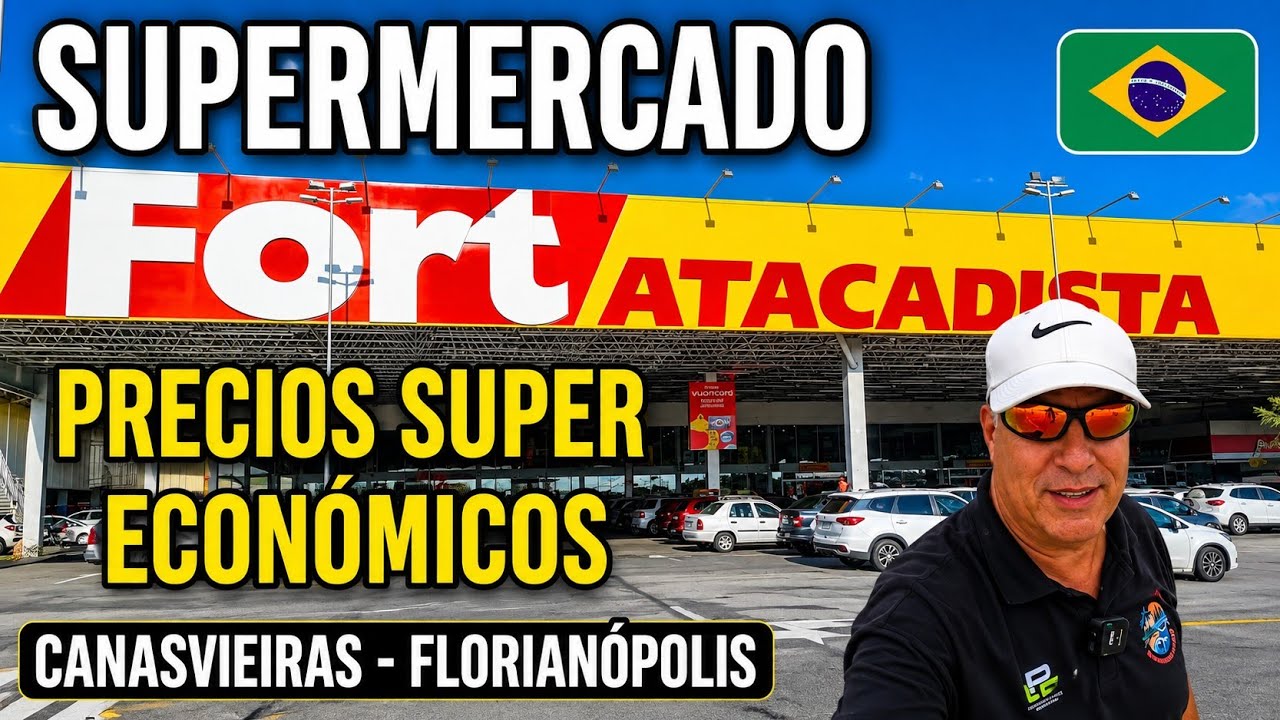 El supermercado más barato de Canasvieiras l Florianópolis l Brasil
