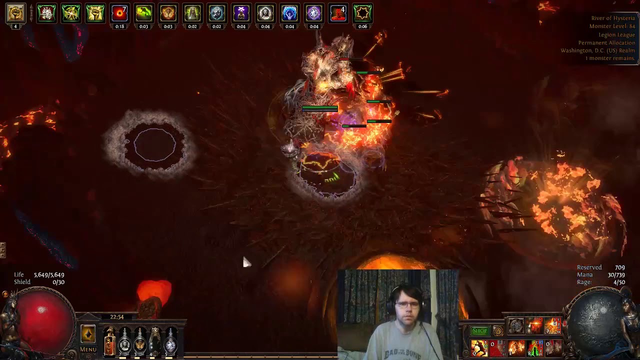3.7 Legion Juggernaut of a caged god With uber elder kill