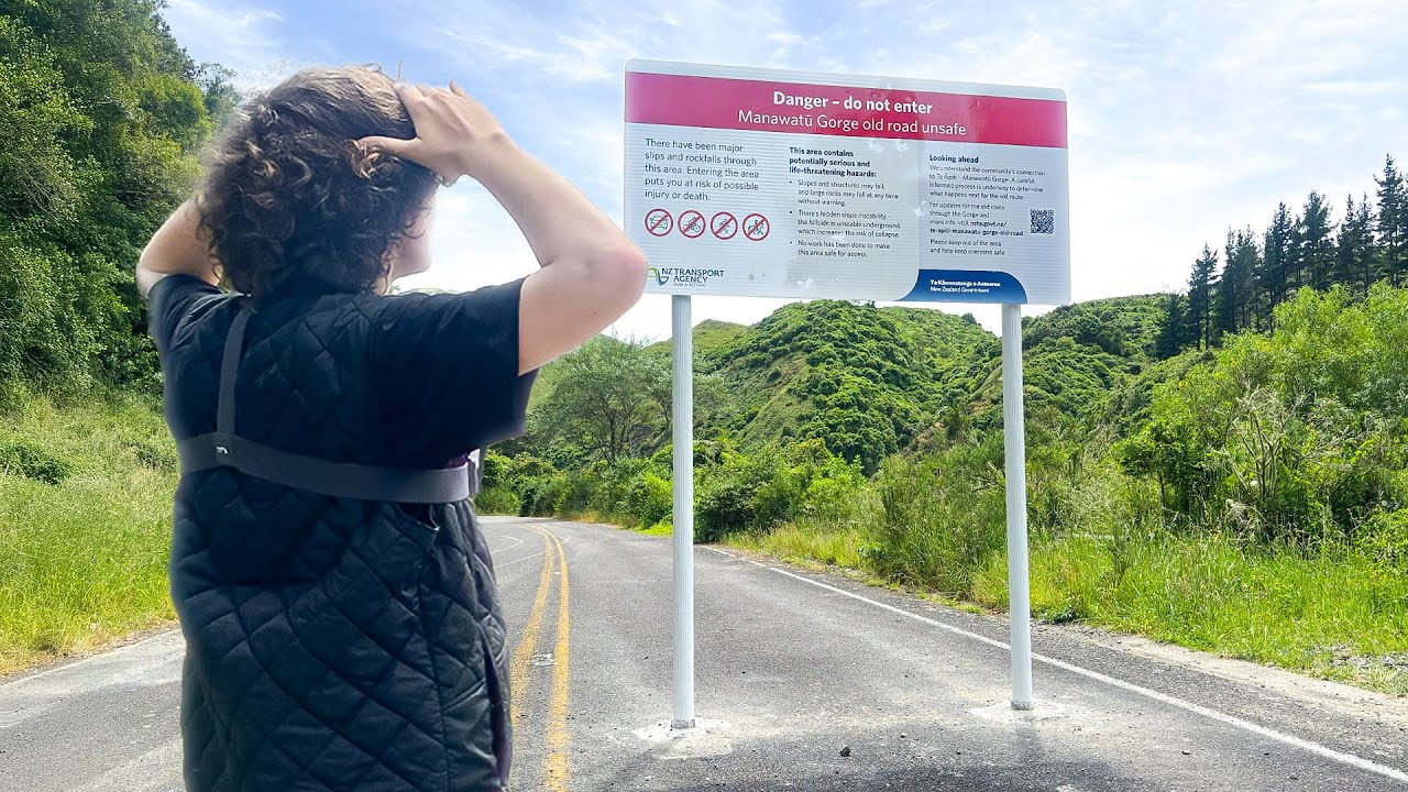 Inside the ABANDONED Manawatū Gorge Road — NZTA Doesn’t Want You Here