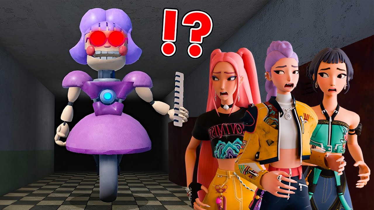 Kpop Demon Hunters Plays Escape ANIMATRONICS SCHOOL Roblox