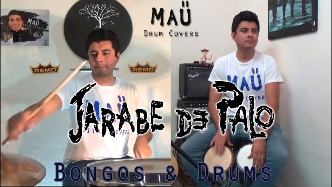 La Flaca - Jarabe De Palo (Bongos & Drums) By MAU [HD]