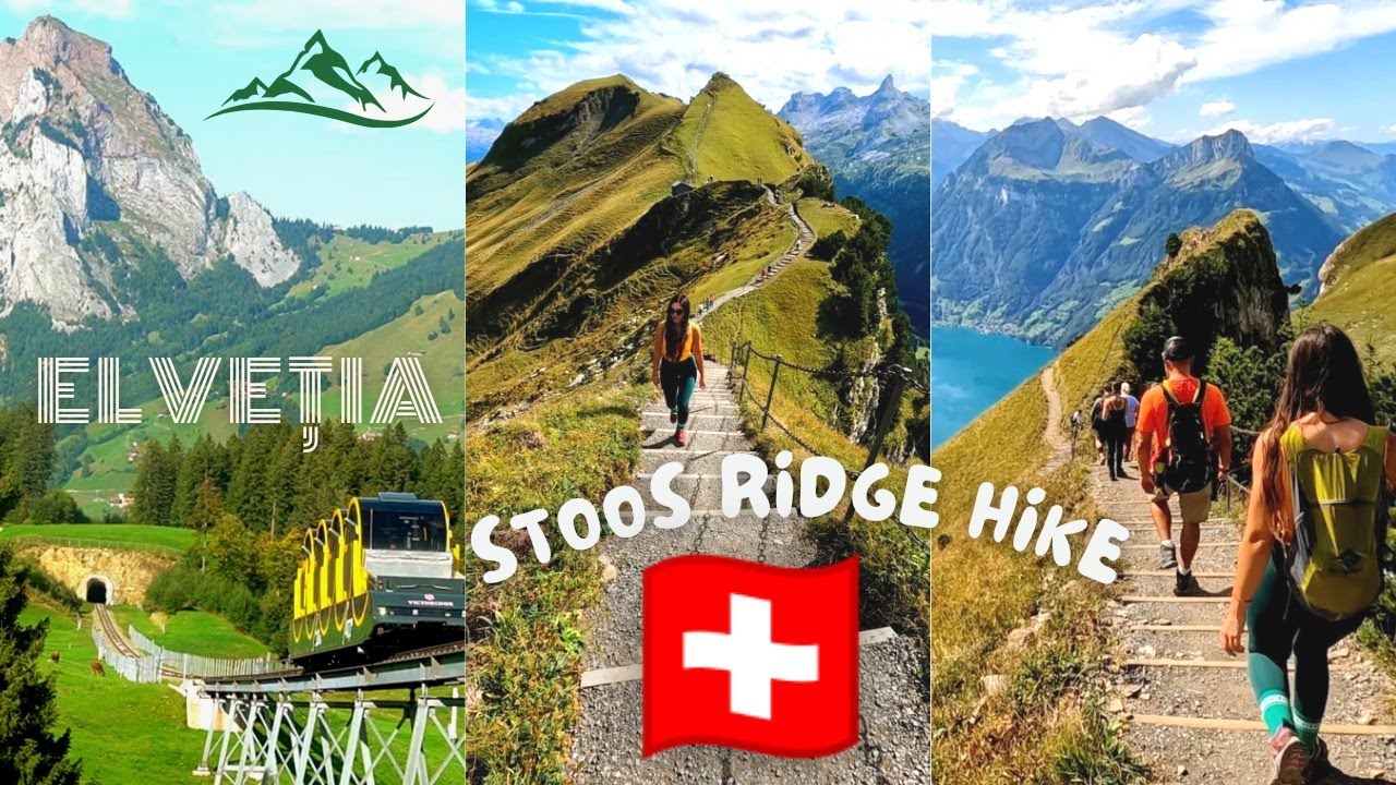 Cel mai abrupt funicular din lume şi un traseu uluitor | Stoos, Klingenstock, Fronalpstock, ELVEŢIA