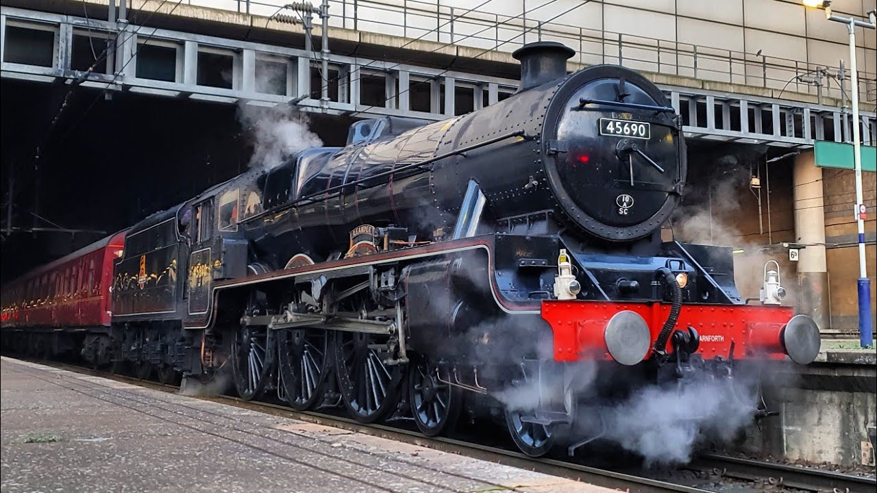 45690 Leander VOLCANIC Display The Coast To Coast Express! 16 September 2023
