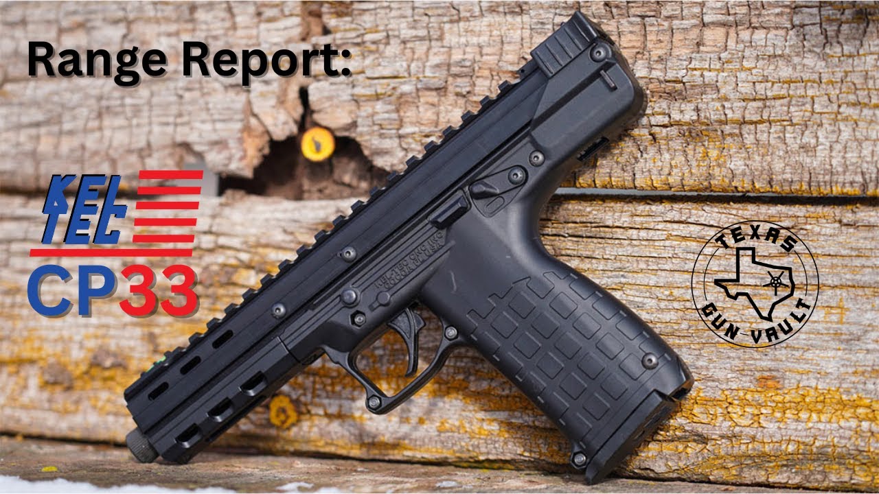 Range Report: Kel-Tec CP33 - The odd looking quad-stack 22lr pistol