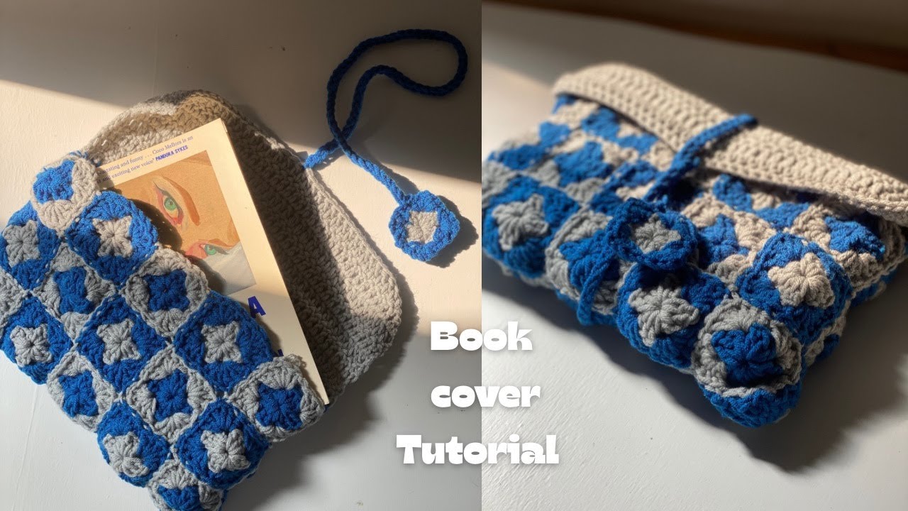 Book Cover Crochet Tutorial | Easy DIY