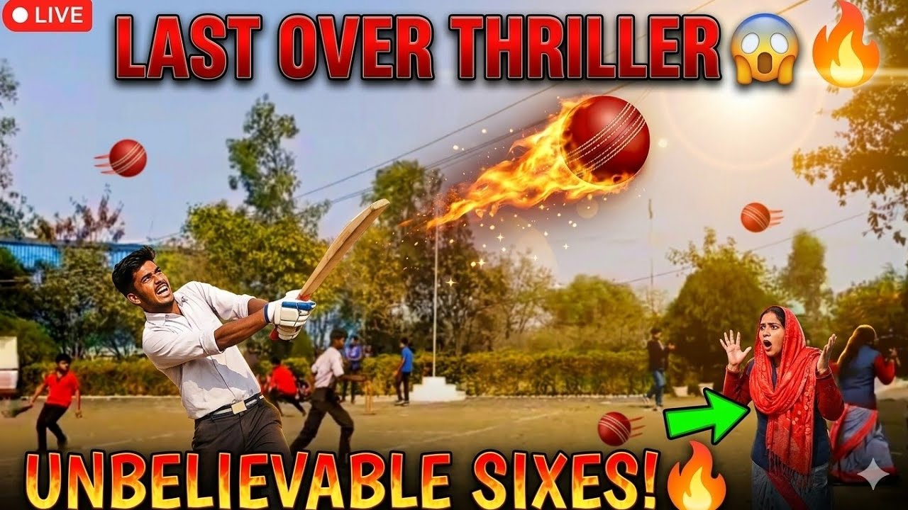 This Kid is the Next Kohli? 🏏 School Cricket Fever
