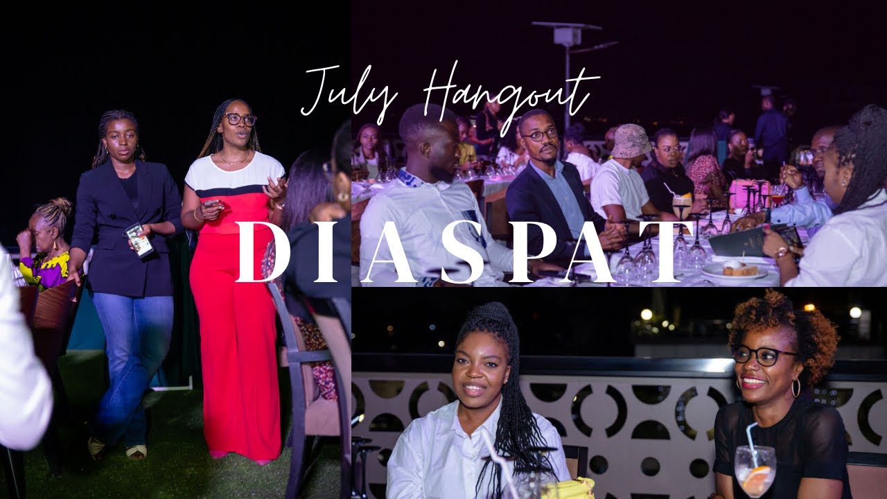 DIASPAT July 2022 Hangout | L’Atypique Restaurant Kinshasa | Congo Diaspora