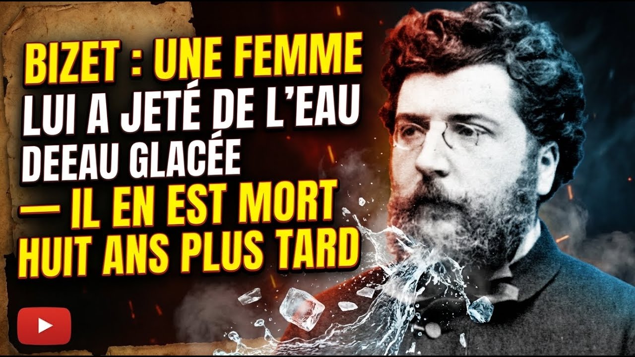 BIZET : UNE FEMME LUI A JETÉ DE L'EAU GLACÉE — IL EN EST MORT HUIT ANS PLUS TARD