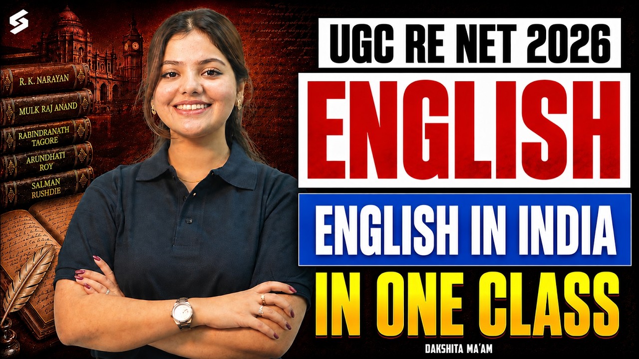 UGC NET English Literature RE Exam 2026 | English in India UGC NET | UGC NET English By Dakshita Mam