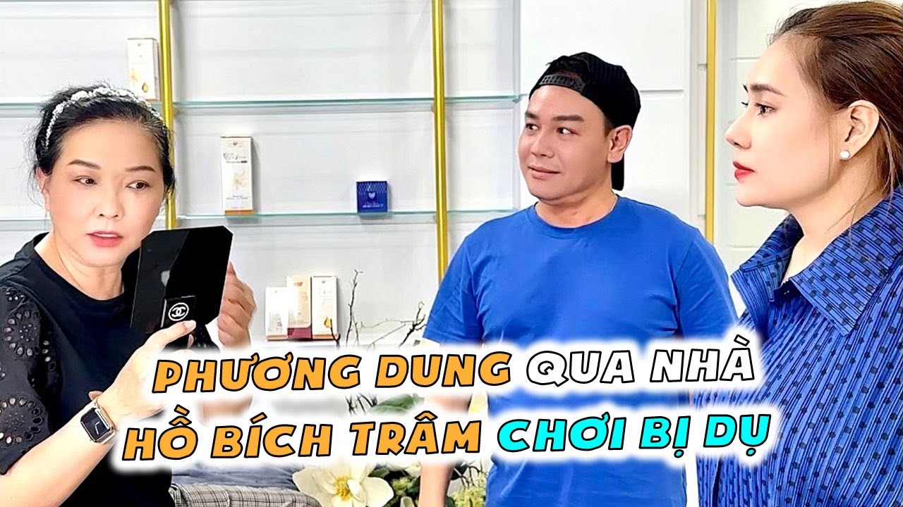 Phương Dung, Minh Dũng qua nhà Hồ Bích Trâm thăm bé Lion bị Trâm dụ 1 cú tê tái | Ngũ Long Du Ký