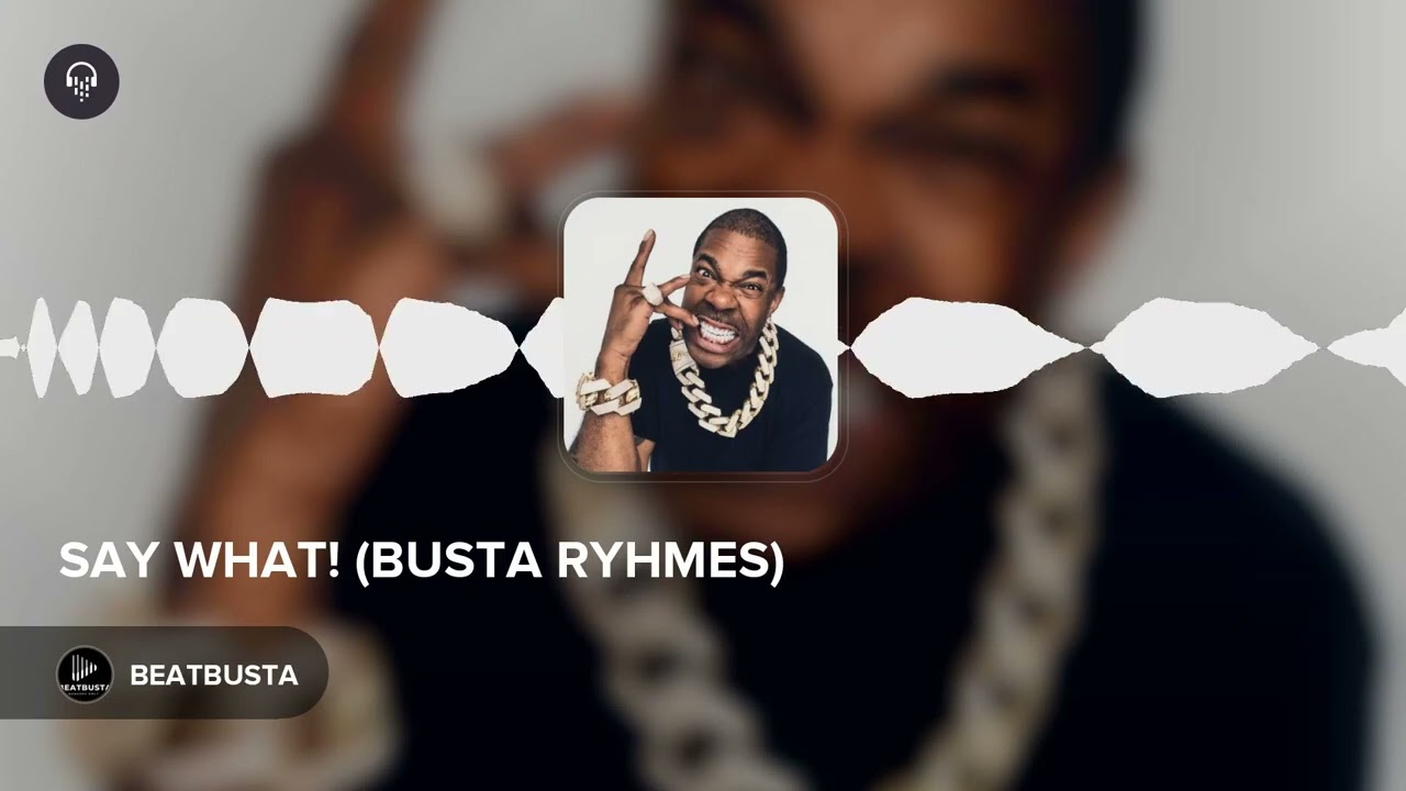 BUSTA RHYMES X TIMBALAND TYPE BEAT - SAY WHAT!
