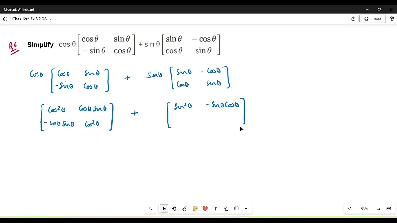 Ex 3.2 Q6 Class 12th | chapter -3 Matrices | CBSE, NCERT | by Ruchi