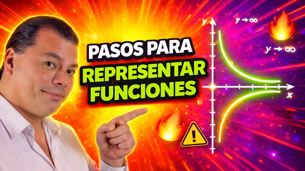 REPRESENTACIÓN de FUNCIONES PASO A PASO ⚠️ ¡Lo que cae en EXAMEN!