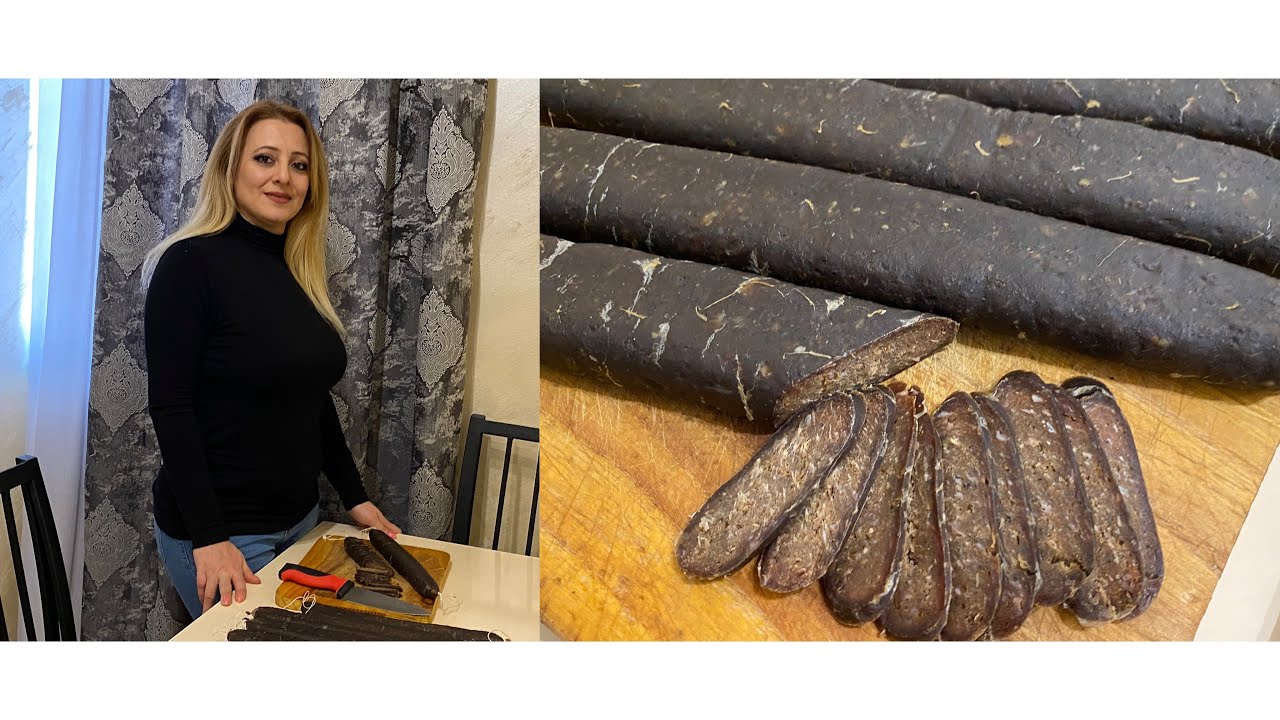 Մսով սուջուխ     Суджук из мяса        Meat sujuk