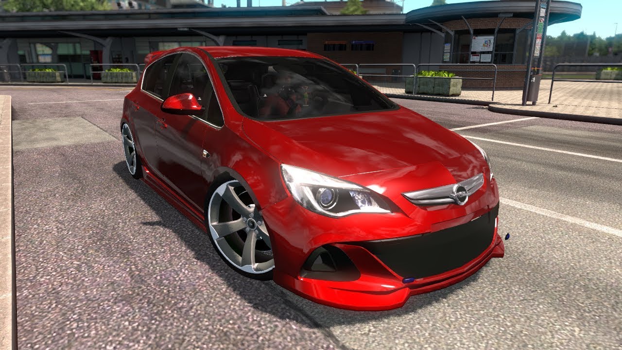 ETS 2 1.36 Car Mod | Opel Astra J | Passenger Test