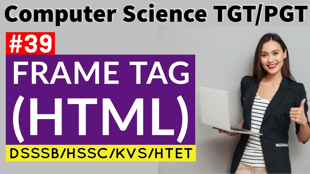 Frame tag (HTML in Hindi) | #Computer science teacher study material | #DSSSB/HSSC/KVS/HTET