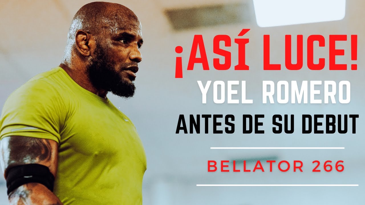¡ Así luce ! YOEL ROMERO antes de su Debut  