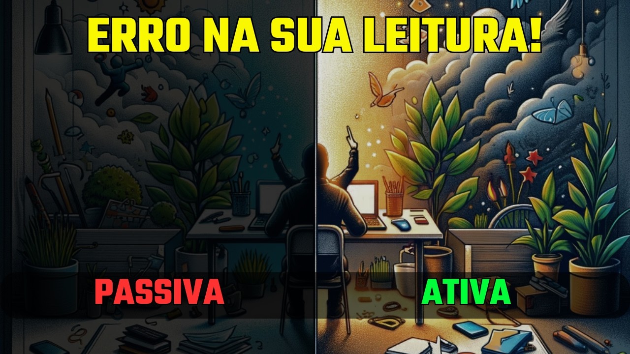 Leitura Ativa vs. Passiva: Diferenças e Como Melhorar a Sua