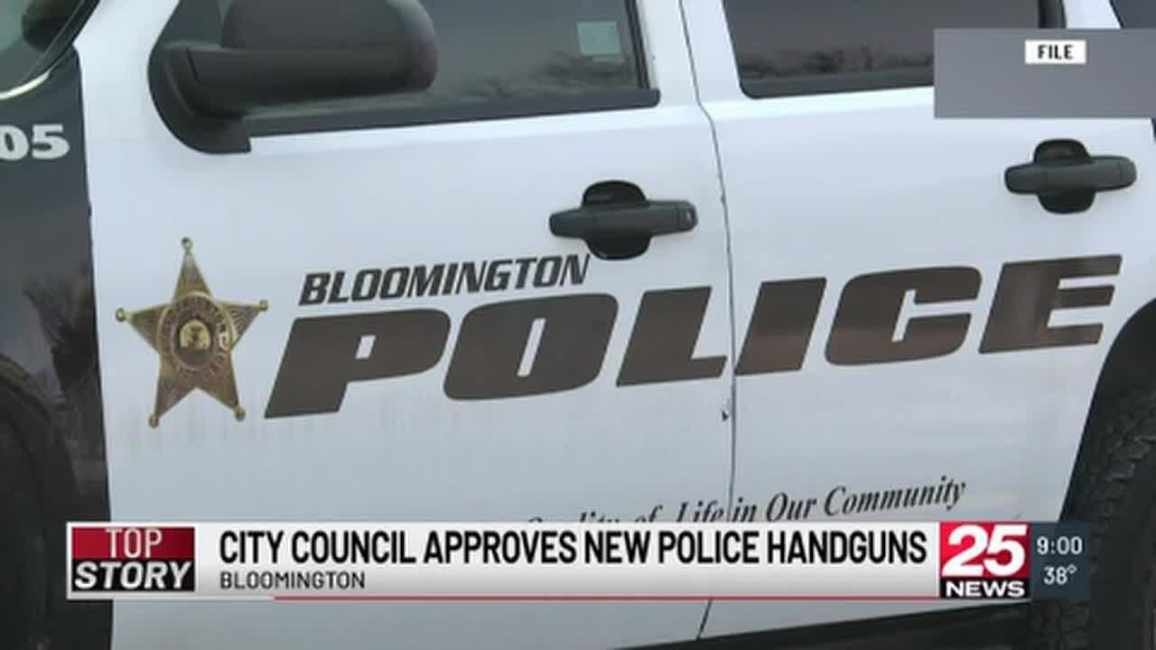 Bloomington Police gun replacements spark council debate