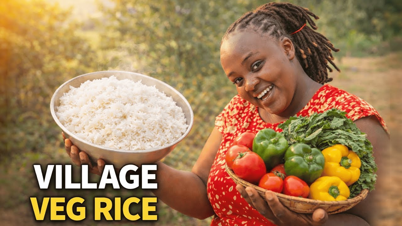Simple Village Veg Rice | Lentils & Vegetables Cooked the Traditional Way 🌿