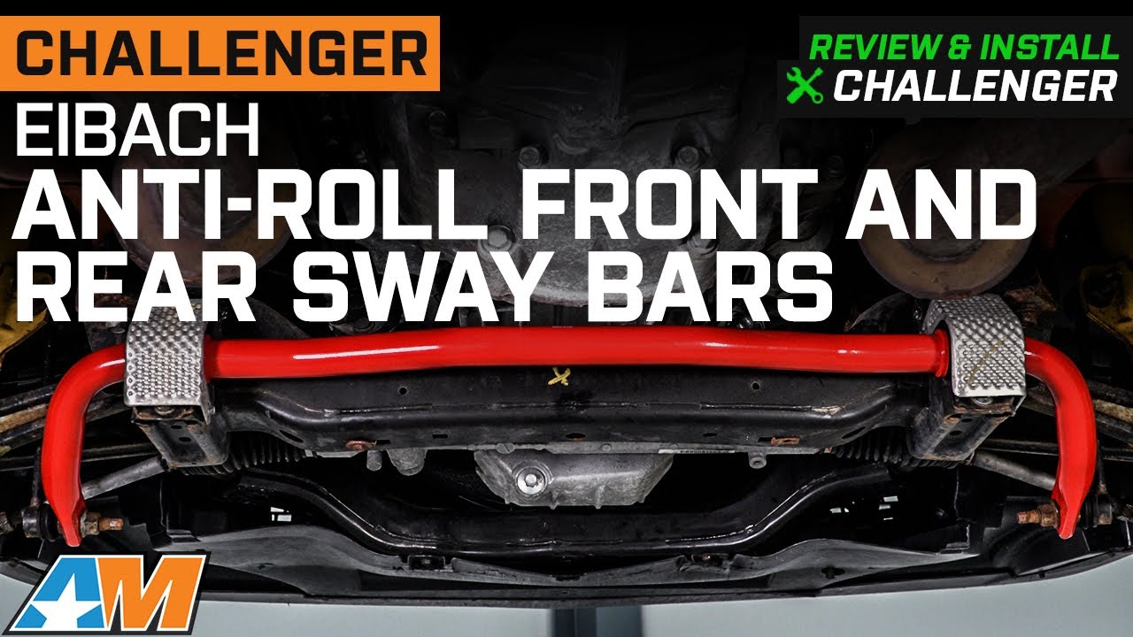 2008-2022 Challenger Eibach Anti-Roll Front and Rear Sway Bars Review & Install