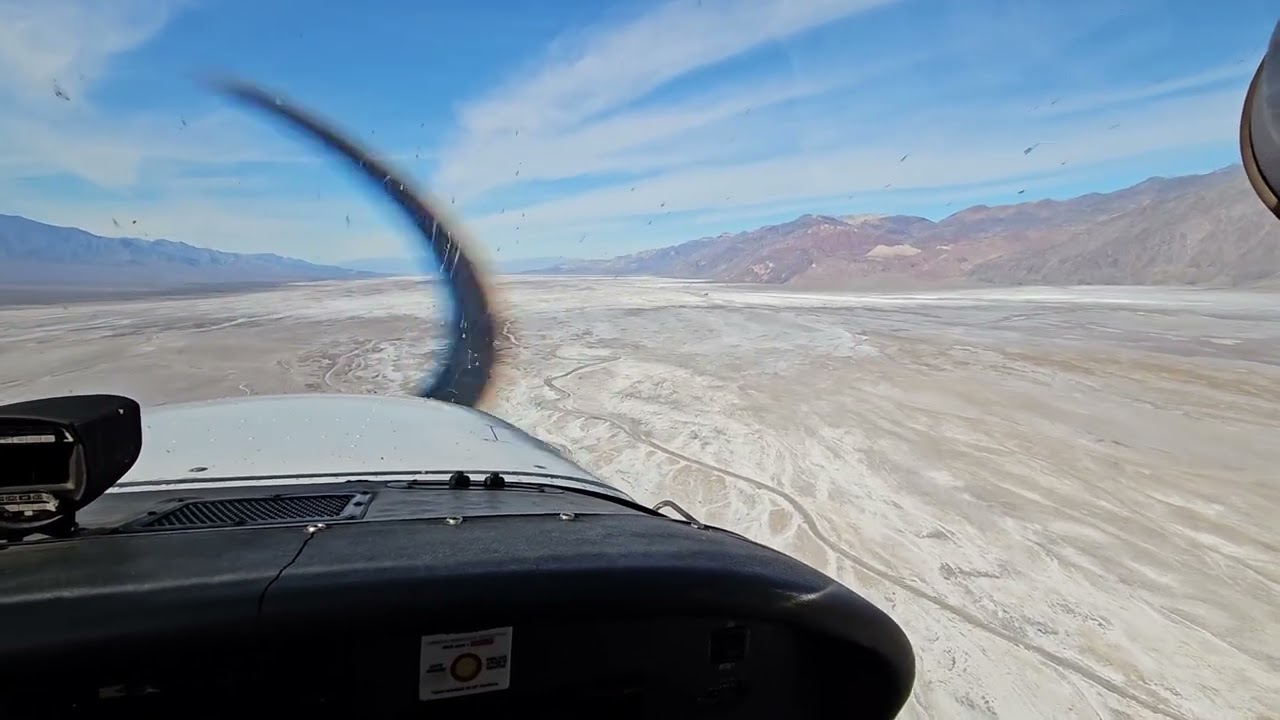Flying up Badwater Basin - 2/23/26