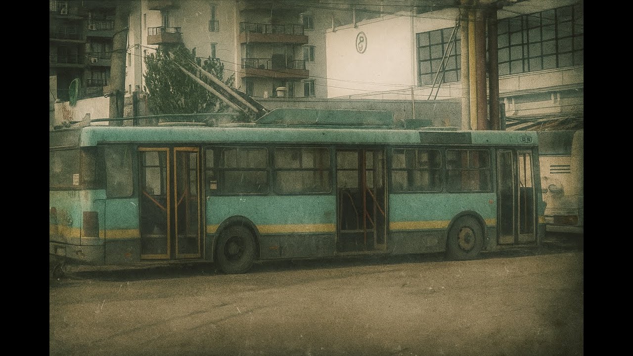 The Final Stop Ikarus 415 Trolleybuses Disappearing in Bucharest Trolleybuses Await the End
