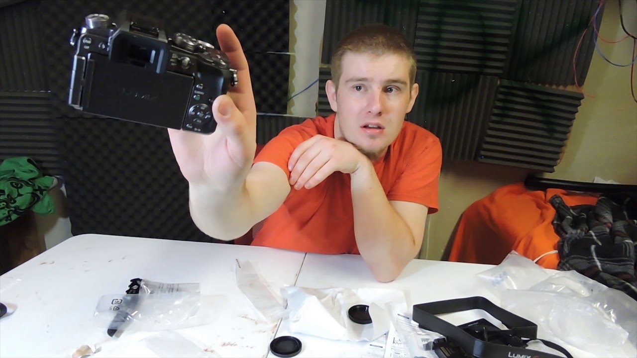 Unboxing PANASONIC LUMIX DMC-G7KS 4K Mirrorless Camera