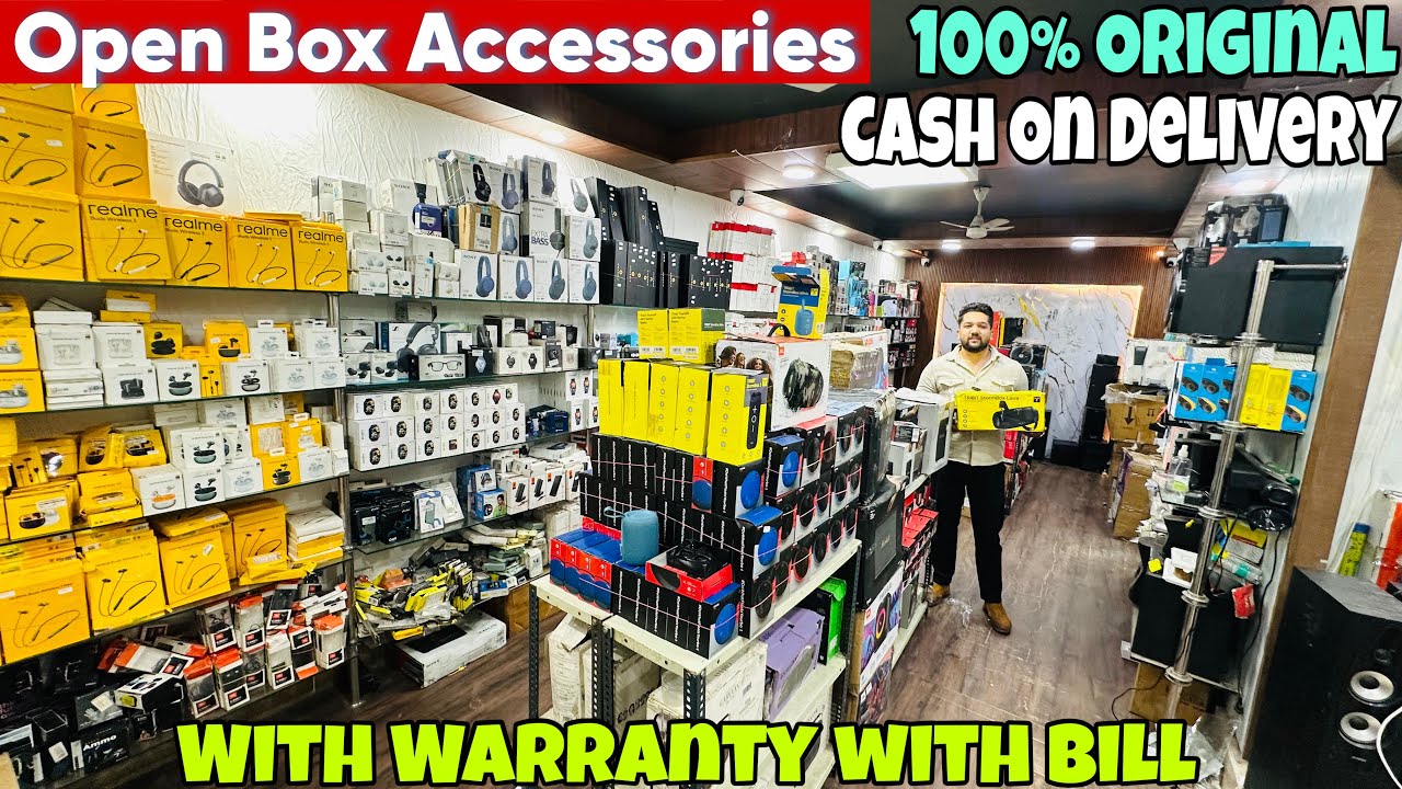 Sale on Open Box Mobile Accessories & Speakers😎 |100 % Original| Smartwatches, Neckbands, Speakers!