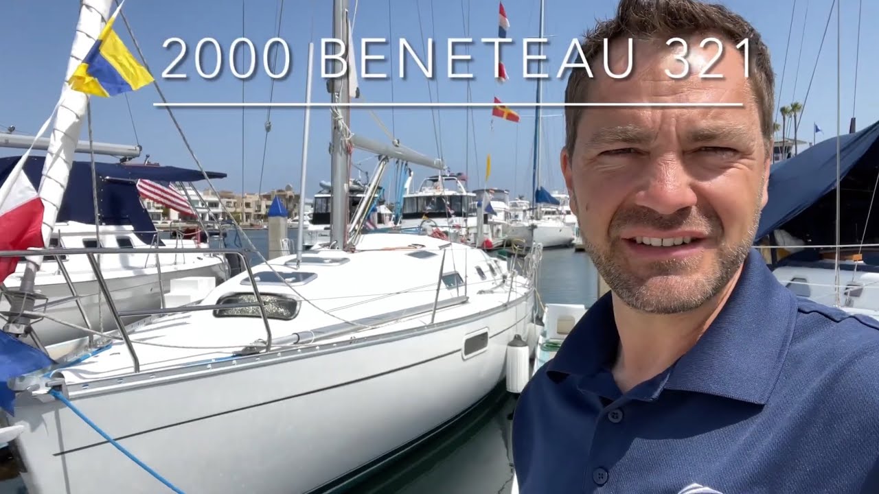 2000 Beneteau 321 Sailboat Tour - San Diego
