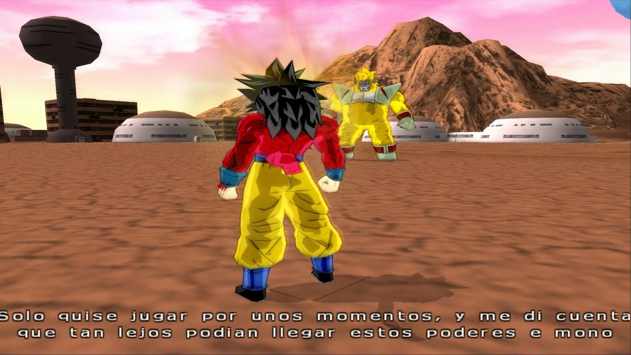 DBZ BT3 Modo Historia - Goku SSJ4 vs Baby Vegeta