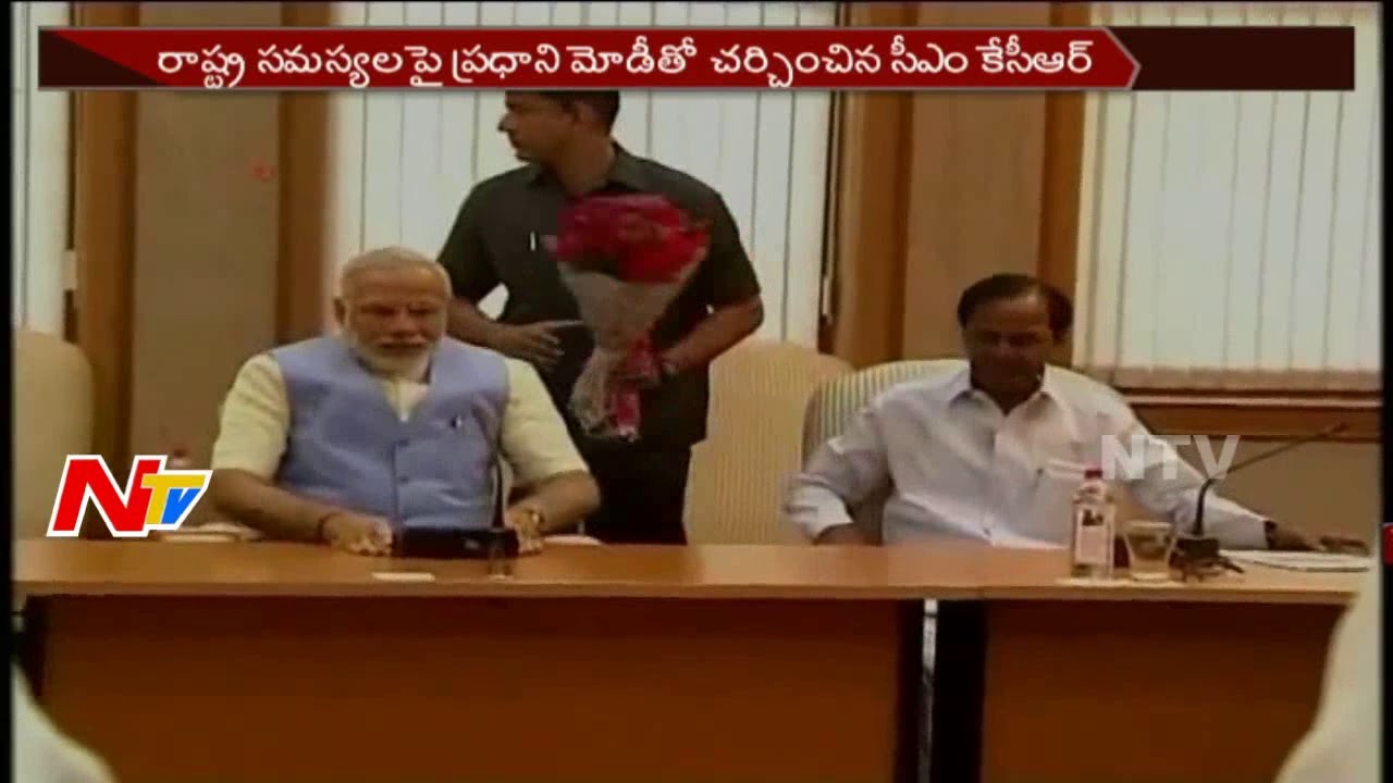 CM KCR Meets PM Modi in Delhi || Meeting High Lights || NTV