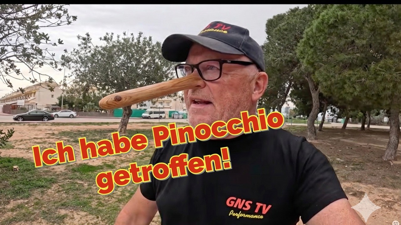 Wir suchen 50 neue Mitarbeiter😇 Märchenstunde bei Guido von GNS TV - Ich habe Pinocchio getroffen!