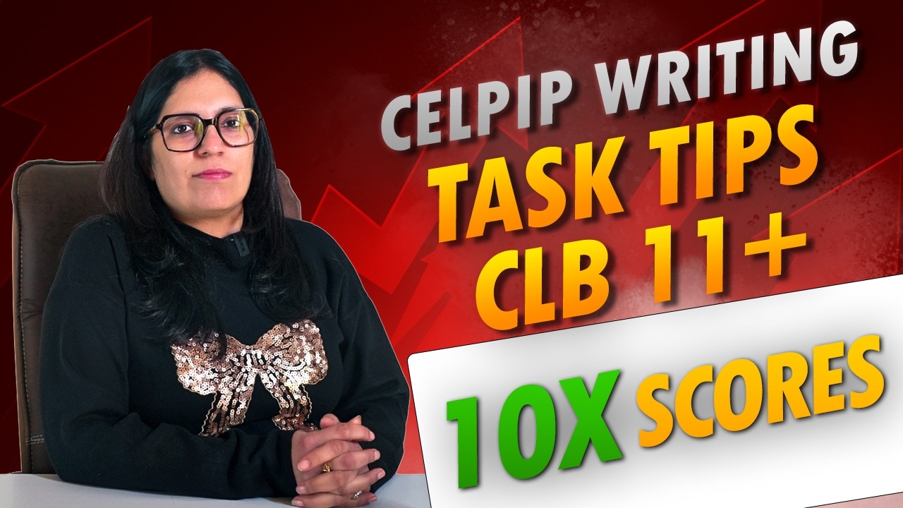 CELPIP Writing Task 1 Masterclass | Guaranteed High Score Strategy | Discover Ielts