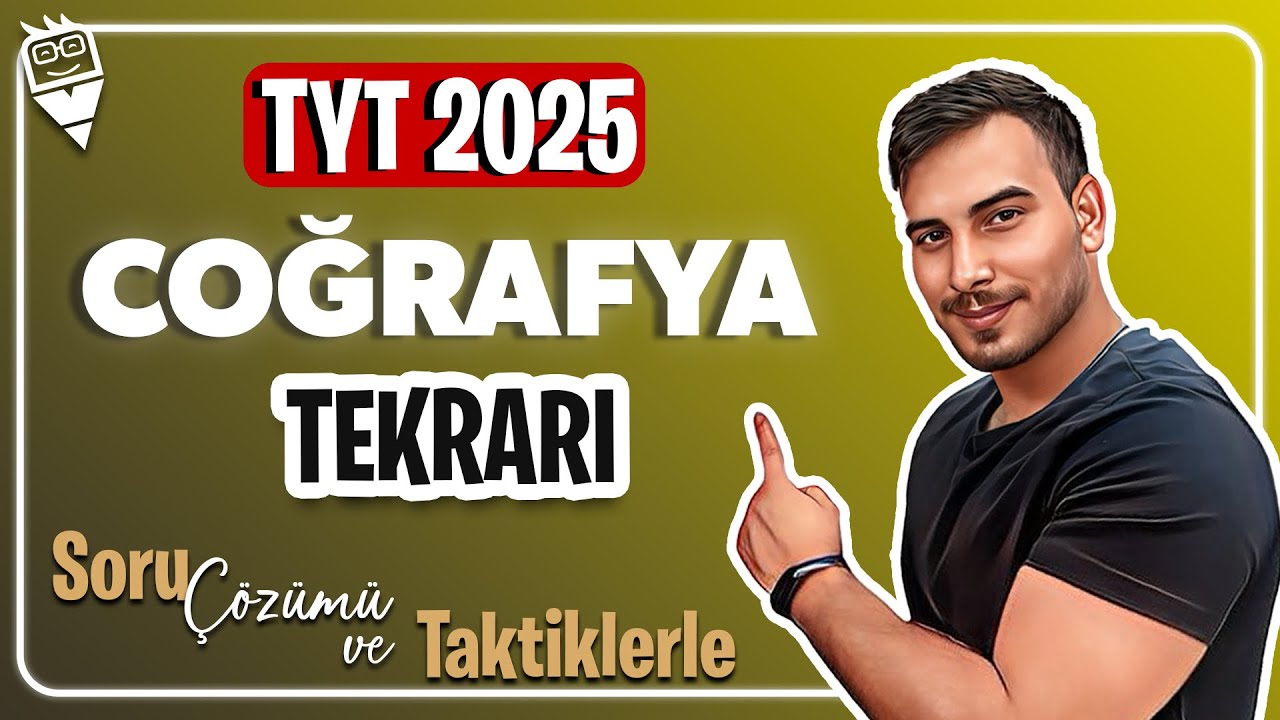 2025 TYT COĞRAFYA FULL TEKRAR! 🔥 GARANTİ SORULAR  ÇÖZÜMÜ | #tyt