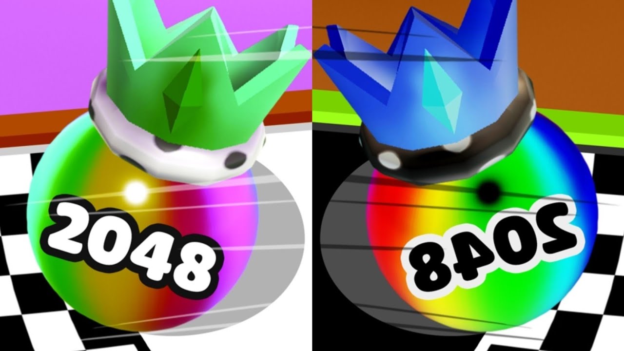 Ball Merge 2048 vs Reverse Game Play_Part_202#ballmerge2048 #ballgames#mobilegaming#games#gameplay 